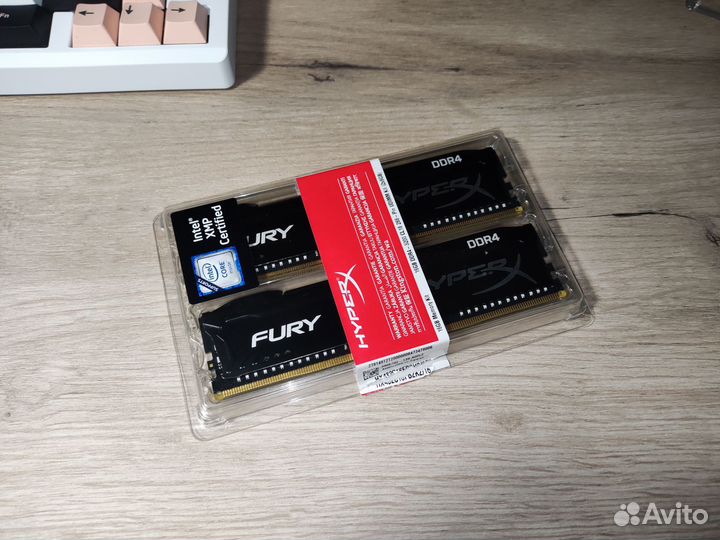 Оперативная память Kingston fury beast 8gb*2