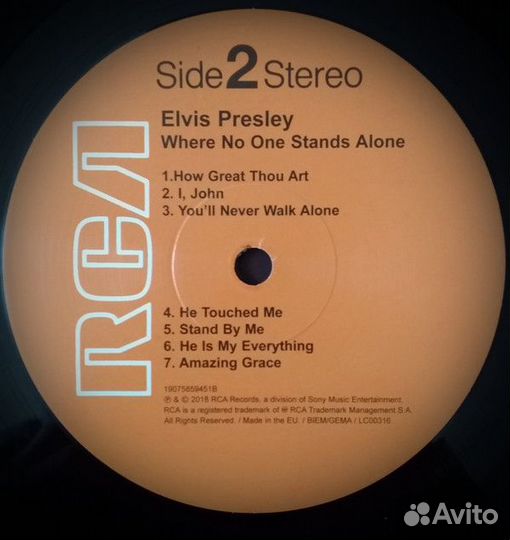 Виниловая пластинка Sony Elvis Presley Where No On