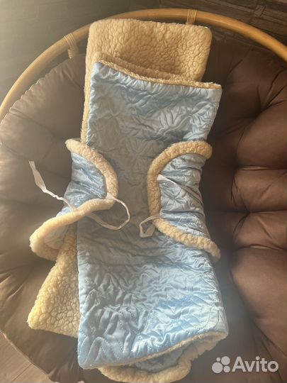 Конверт зимний на овчине