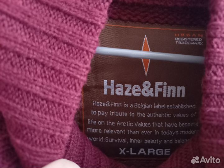 Свитер (пуловер) мужской новый Haze&Finn