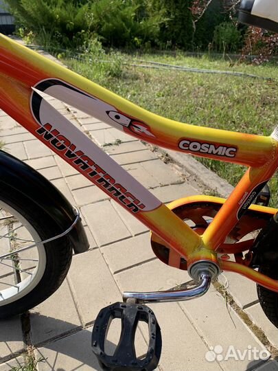 Детский велосипед Novatrack Cosmic, 16 дюймов