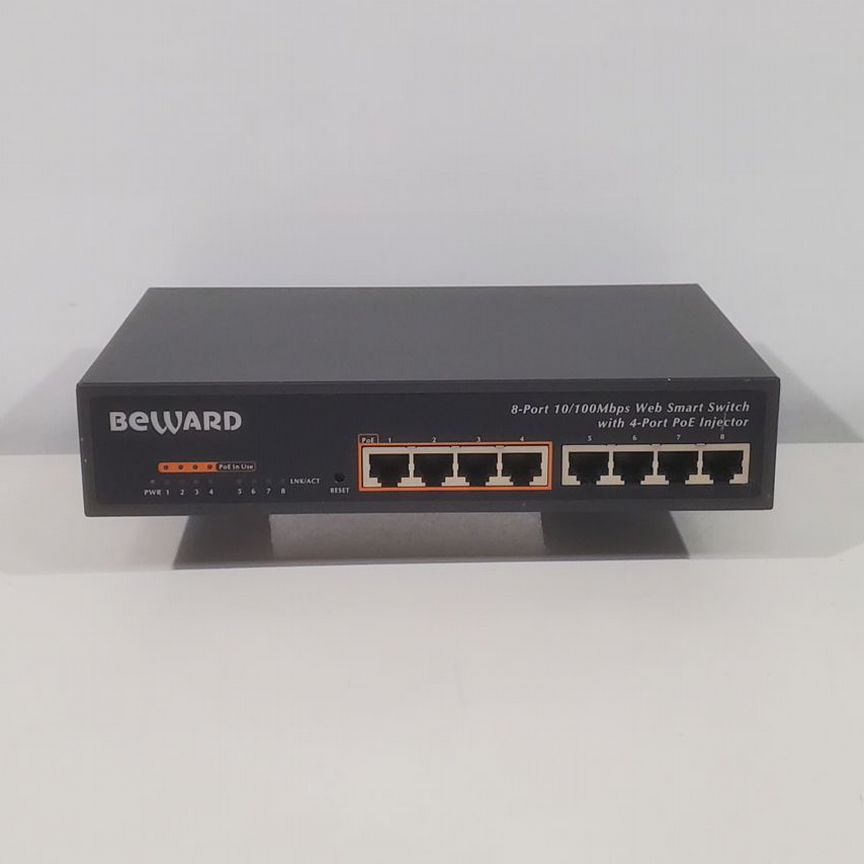 [STW-8P4] Коммутатор Beward Poe Stw-8p4