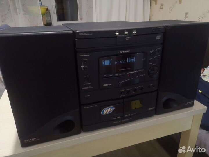 Музыкальный центр sharp cd-K40 c Bluetooth usb