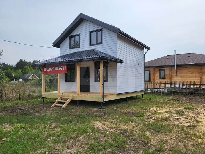 Дом 80 м² на участке 4 сот.