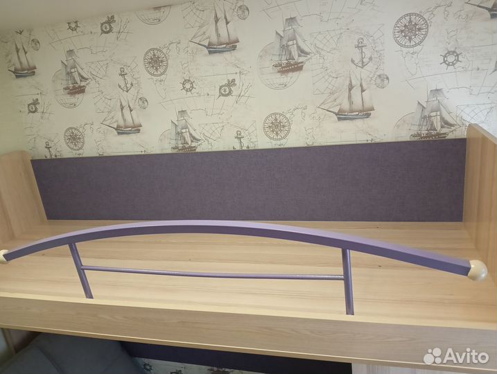 Кровать-чердак Индиго трия