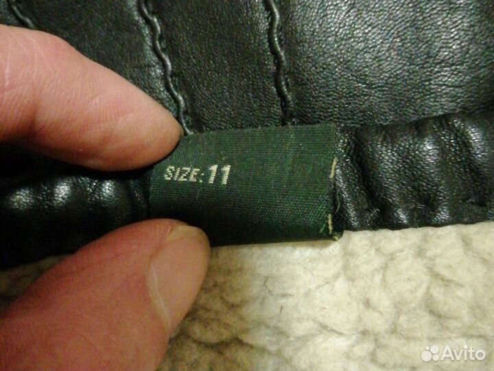 Мужские кожаные перчатки