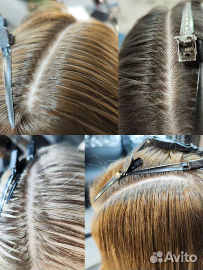 Модель для наращивания волос