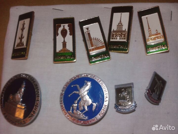 Значки ленинград