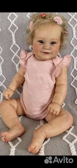 Кукла реборн малышка большая 62 см В наличии