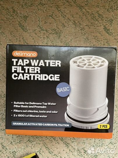 Сменный картридж для фильтра воды delimano