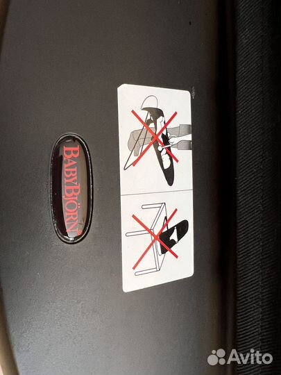 Детское кресло шезлонг BabyBjorn Balance Cotton