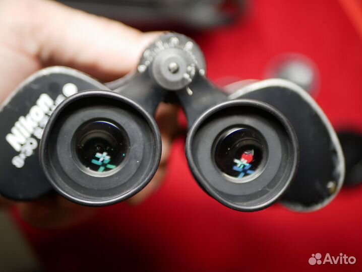 5я версия nikon E 8x30x8,3 WF+чехол Япония бинокль