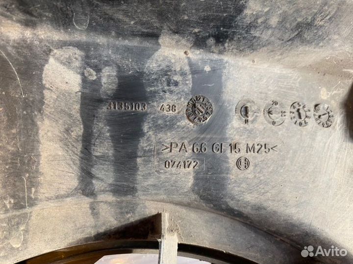 Вентилятор радиатора Opel Vectra B седан X18XE1