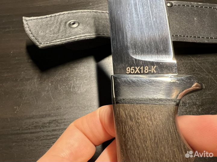 Нож Кобра-3 сталь 95Х18, рукоять дерево