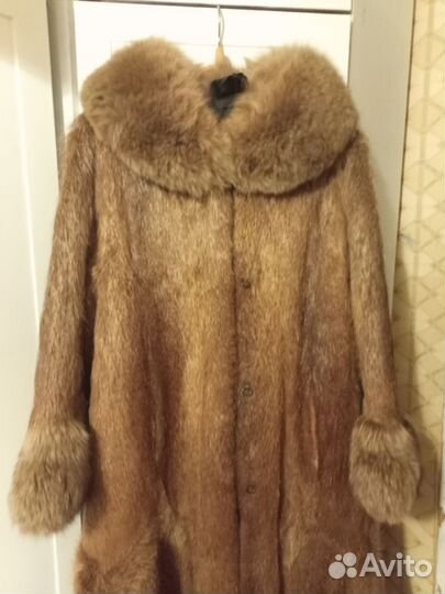 Шуба женская нутрия 46-48