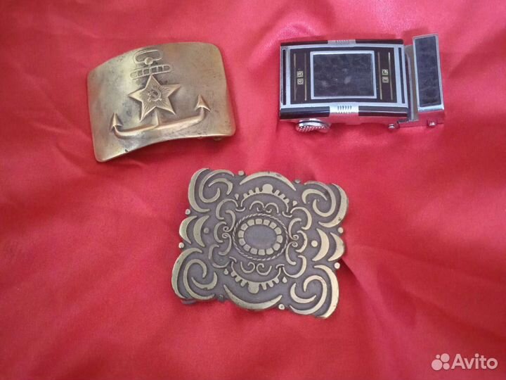 Ремень мужской, пряжки