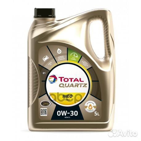 Масло моторное total Quartz Ineo First 0W-30 5л