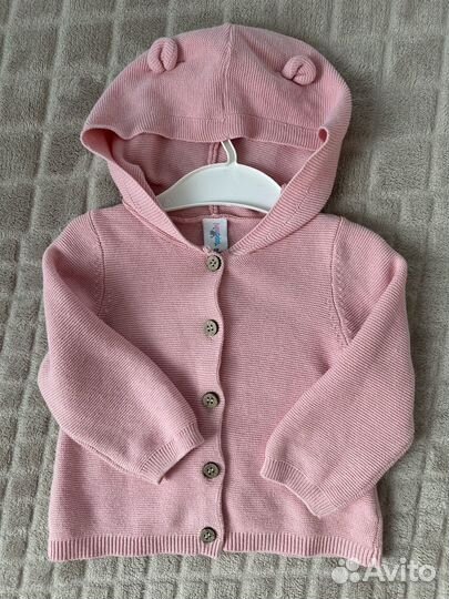 Трикотажная кофта детская 68 см
