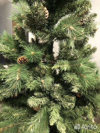 Сосна искусственная 210 пвх Металл