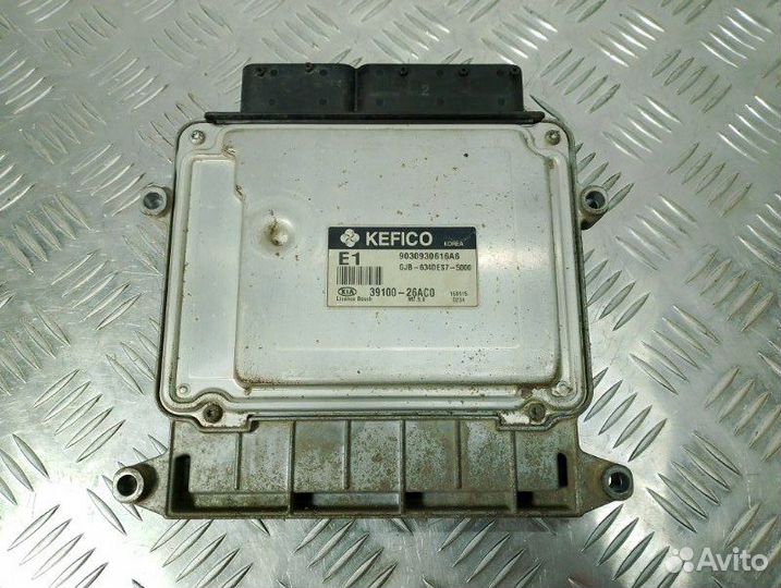 Блок управления двигателем Kia Rio 2 G4EE 2006