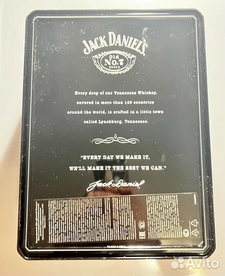 Jack Daniels Red Label коробка