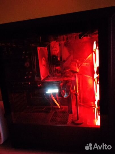 Комплект мать проц память кулер