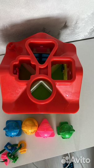 Домик сортер, большая пирамидка