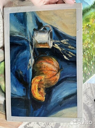 Живопись, аудиторные работы, пейзаж, портрет