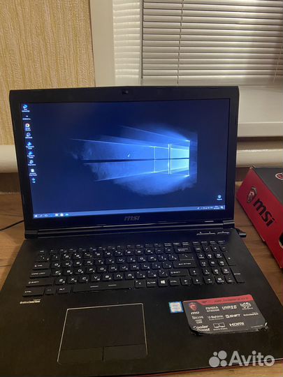 Игровой ноутбук MSI GP72 6QE Leopard Pro