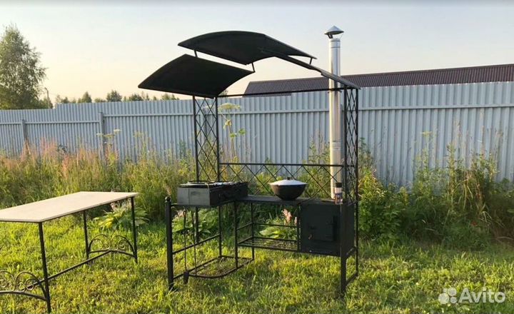 Мангал из стали