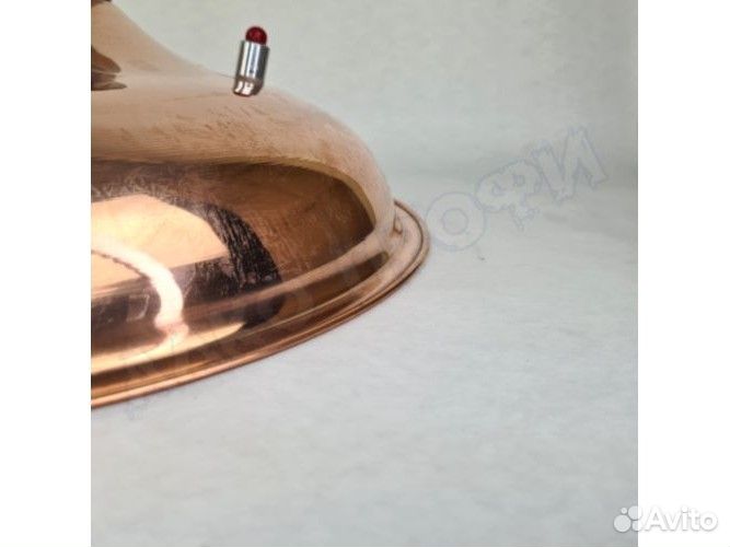 Крышка медная для куба с внутр.диам. 45см 4