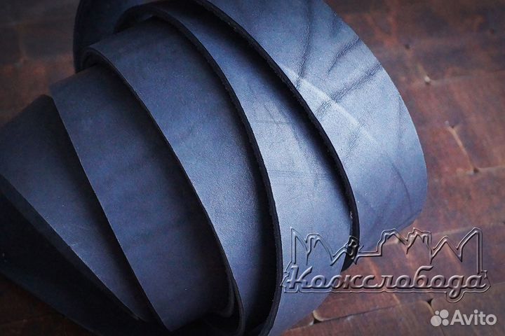 Ременная заготовка, 40 мм., длина 170-180 см