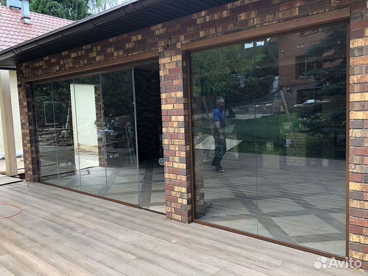 Безрамное остекление от производителя