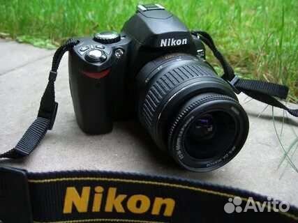 Зеркальный фотоаппарат nikon d40x