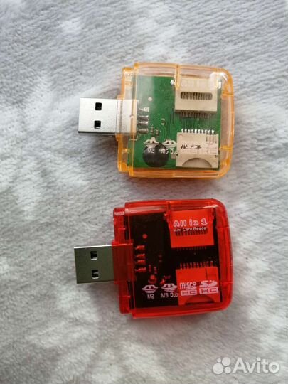 Картридер micro sd, sd, m2, m5 duo