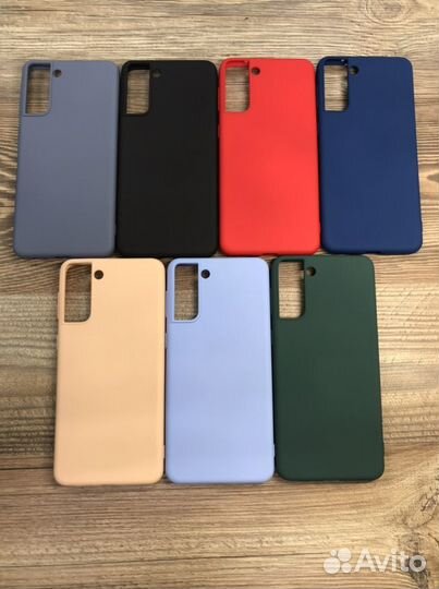 Силиконовые чехлы S21 plus