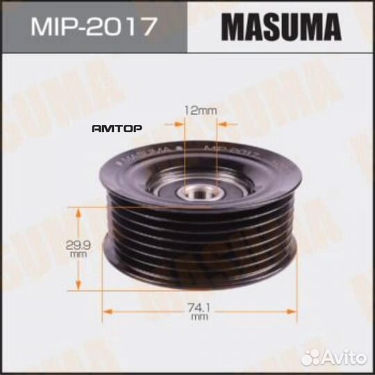 Masuma MIP-2017 Ролик обводной ремня привода навес