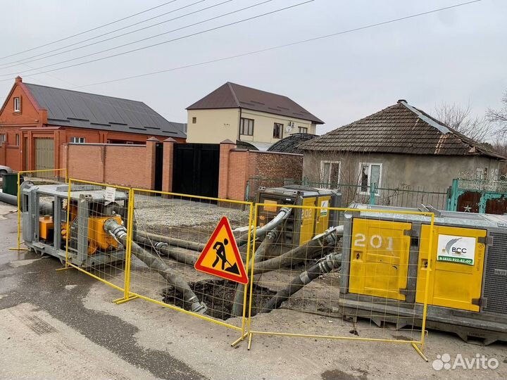 Откачка и перекачка воды мотопомпой 500/3500 кубов