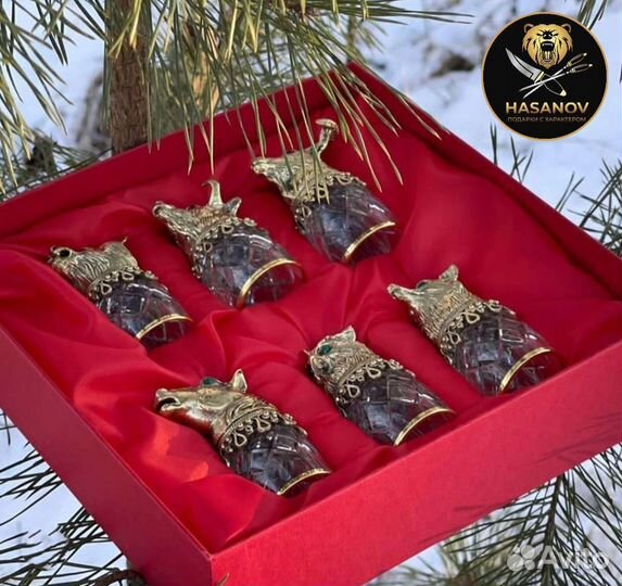 Подарочный набор рюмок перевёртышей