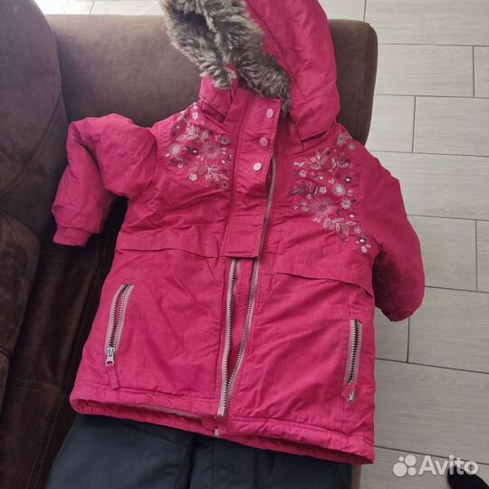 Костюм зимний для девочки р. 116