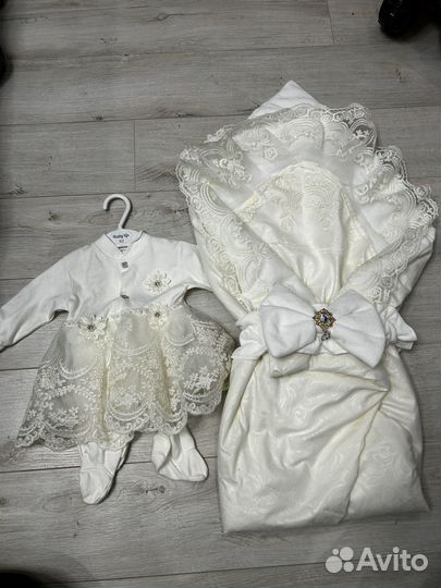 Конверт на выписку весна