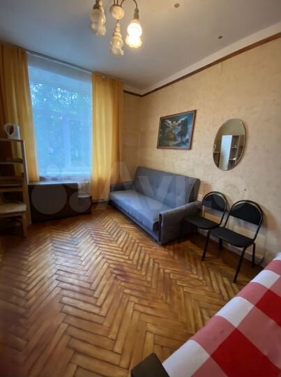 Комната 17 м² в 2-к., 2/5 эт.