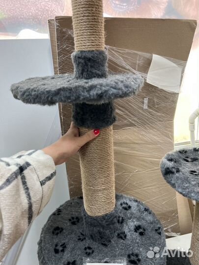 Комплекс для кошек с когтеточкой