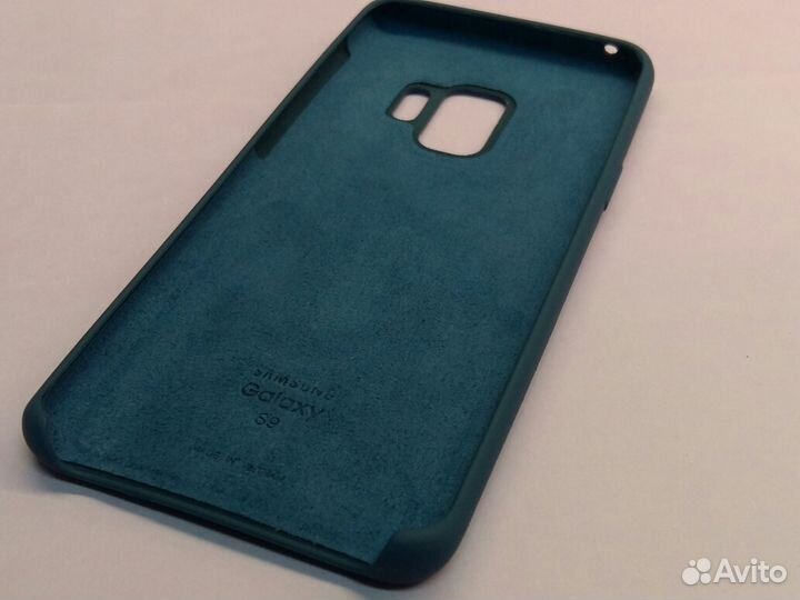 Чехол Silicone Cover на samsung Galaxy S9 черный