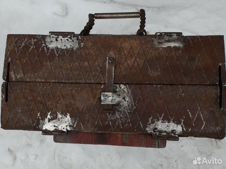 Мангал разборный в виде дипломата