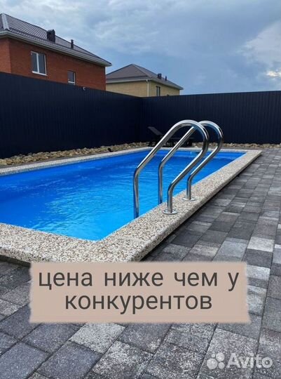 Бассейн для дачи 8м*3м*1,5м