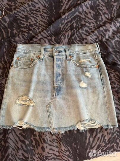 Юбка джинсовая