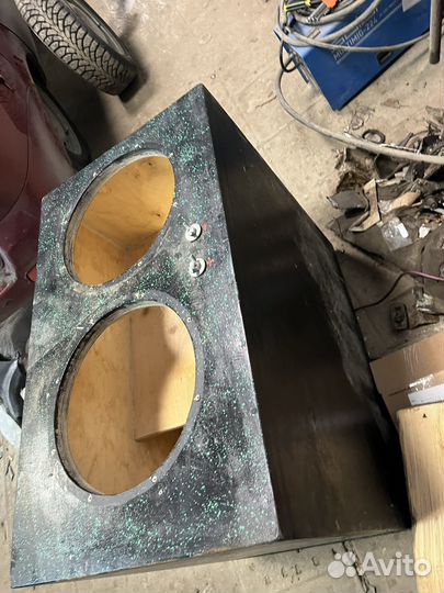 Короб под 2 12 сабвуфера