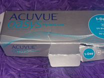 Линзы контактные acuvue oasys 1 day