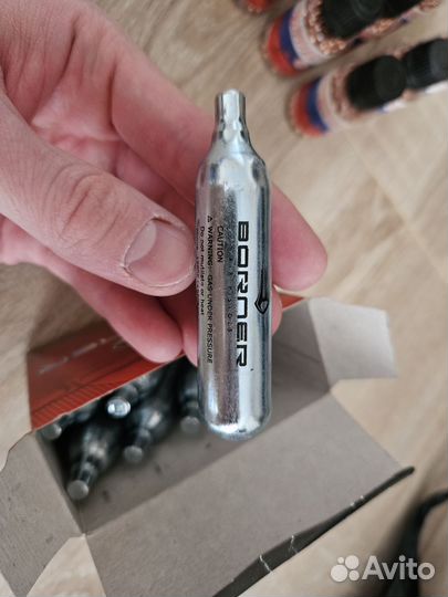 Баллончики borner для пневматического оружия